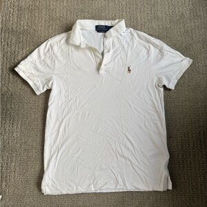 Ralph Lauren Men's White Polo Shirt